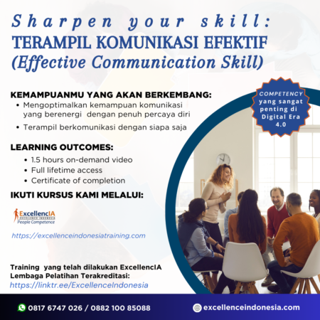 Effective Communication Skills (Terampil Komunikasi Efektif)