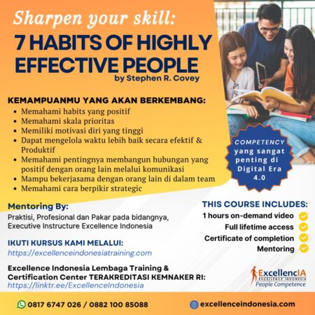 Kursus / Training 7 Habits of Highly Effective People